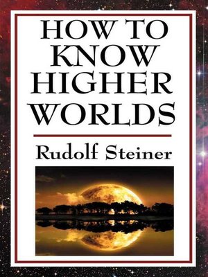 cover image of How to Know Higher Worlds